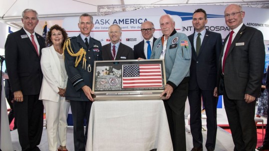 Apollo mission flag