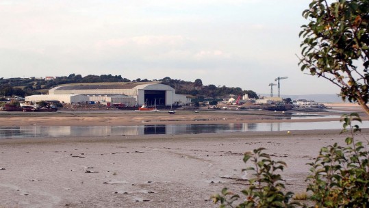 Appledore shipyard in Devon