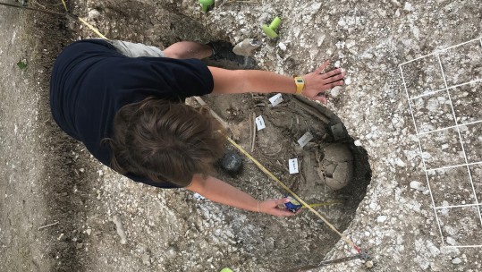 Vets and archaeologists examine military impact on remains