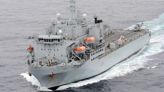 RFA Argus Ready For Airshow Action