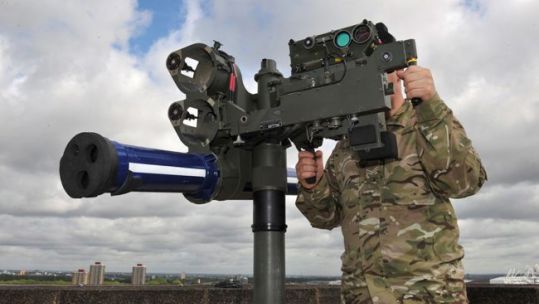 Armed Forces personnel set up a number of High Velocity Missiles (HVM) across several locations in London as part of the Olympic Security measures