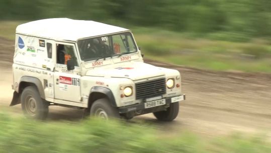 Armed Forces Rally Team Compete With Best In British Motorsport