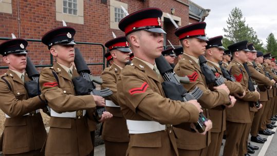 Army Foundation College Harrogate Graduation 030926 CREDIT BFBS