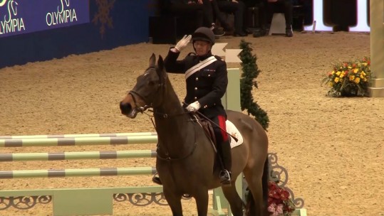 The New Inter-Services Show Jumping Champion