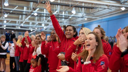 Army Netball celebrate Credit Alligin Photography Date March 2023.jpg