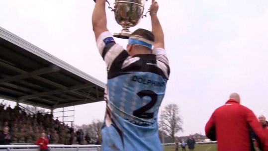 &#039;Dolphins&#039; Edge Past Royal Welsh To Win Premiership Cup