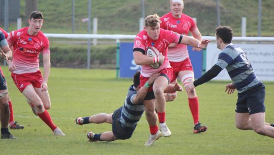Army Rugby development team v Oxford Greyhounds Credit Army Rugby Union date 05022022.jpg