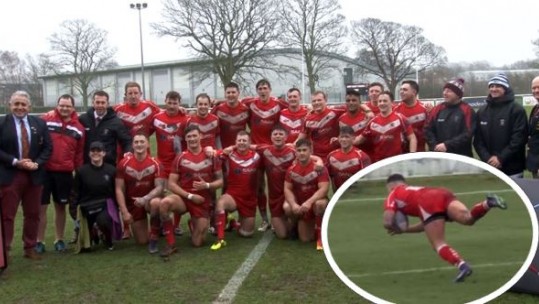 Army rugby league Challenge Cup second round win 2018