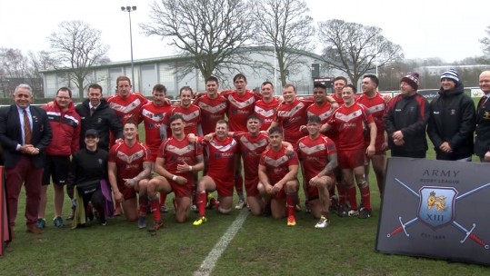 Army second round Challenge Cup win 2018