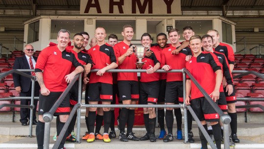 Army Units Champions League win 2017