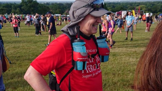 British Army veteran ultrarunner Rob Shenton