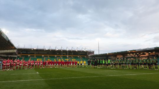 Army and Northampton Saints pay tribute to Edgar Mobbs Credit Alligin Photography DATE 13042022.jpg