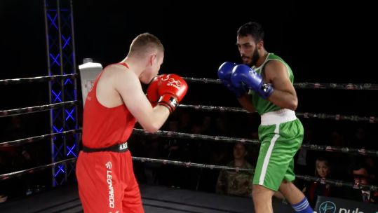 Army boxing v Bahrain Credit BFBS DATE 02112023.jpg 