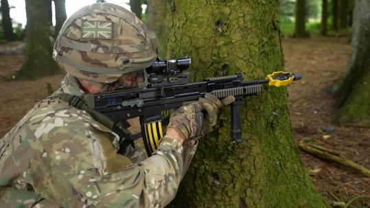 Army medics adapt to changing nature of modern warfare, Royal Army Medical Corps 16072024 CREDIT BFBS