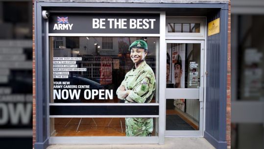 Army recruiting office in york UK CREDIT Army Jobs X.jpg