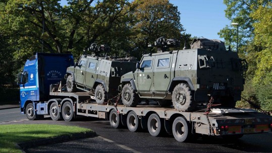 Army trucks