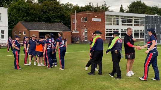 Army v Navy cricket women Credit BFBS Date 16072024.jpg