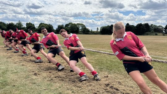 Army win Inter Services Tug of War at RAF Cosford 09.07.25 Credit BFBS
