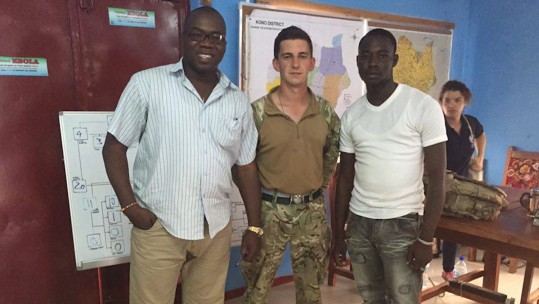 Army Captain Honoured For Work Fighting Ebola