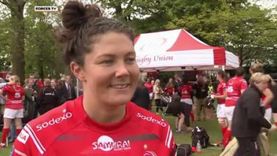 Army rugby player Gemma Rowland