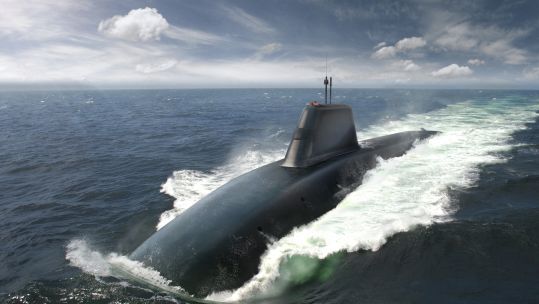 Thales Glasgow will build the optronic combat system mast for the Dreadnought vessels (Picture: MOD).
