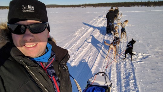 Dog Sledding National Keratoconus Foundation Arctic Credit Ashley Winter