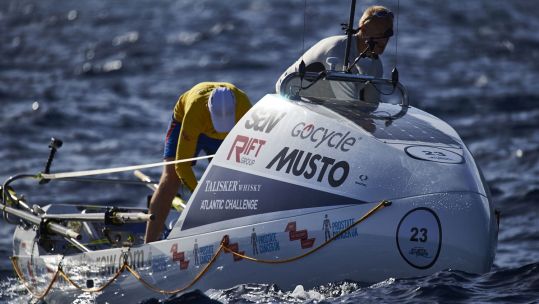 RIFT Supporting Capt Olly Clark in Talisker Atlantic Challenge. Pic: Ben Duffy 