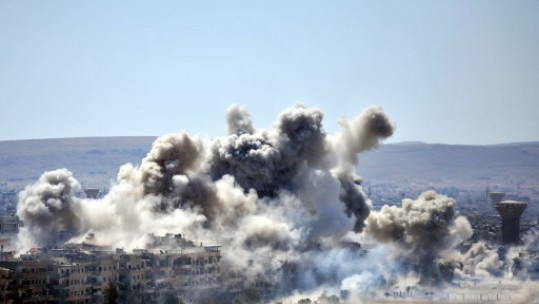 Syrian government forces have carried out attacks on Hajar al-Aswad in Damascus (Image: PA).