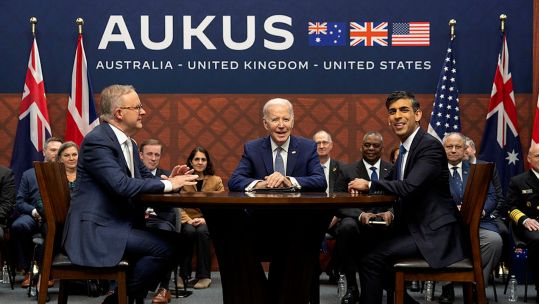 Aukus deal coul dopen to other nations Lord Cameron 14022024 CREDIT MOD.jpg