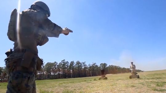 Autonomous Robotic Training System military live-firing training 150523 CREDIT Marathon Targets