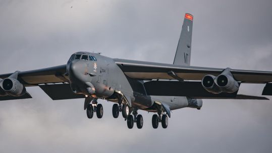 The Champ missile - should it enter service - is expected to be dropped by a B-52 (Picture: RAF)