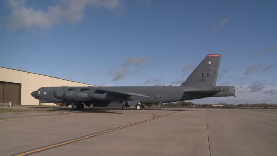 B52 aircraft at RAF Fairford 081119 CREDIT BFBS.jpg
