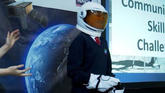 BAE roadshow travels the uk STEM CREDIT BFBS 14032023