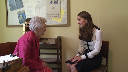 Duchess of Cambridge Visits Bletchley Park