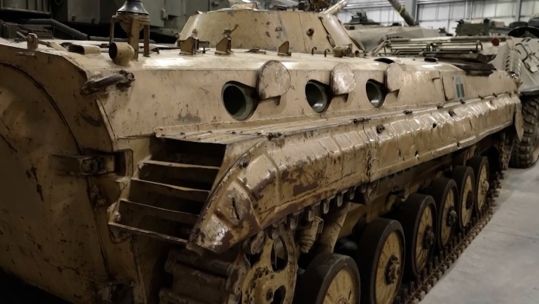 BMP-1 at the Tank Museum in Bovington CREDIT BFBS