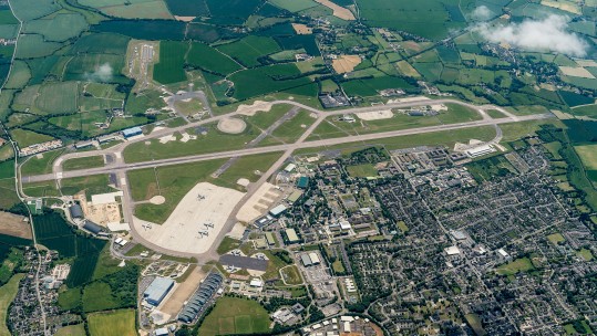 RAF Brize Norton aerial view