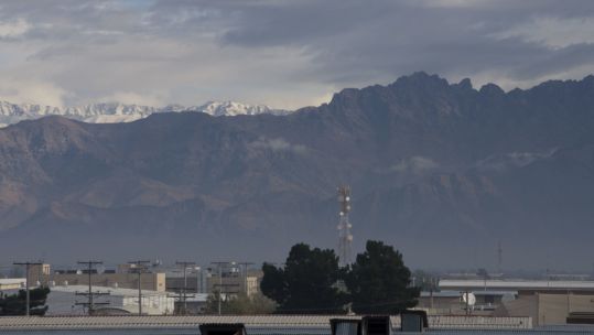Bagram airbase in Afghanistan