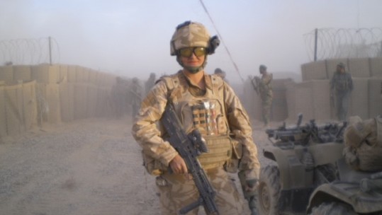 Bake Off winner Sophie Faldo, Afghanistan