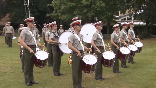 Next Generation Of Royal Marines Musicians Pass Out