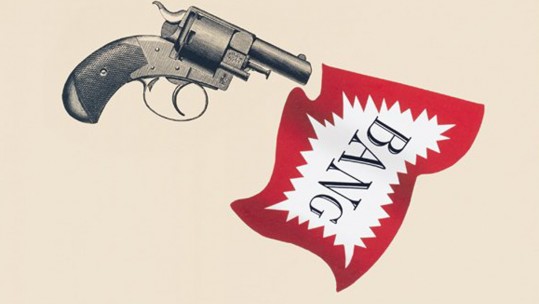 Gun cartoon