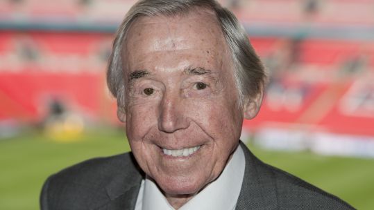 Gordon Banks inside Wembley Stadium, London to help launch the film Bobby about captain Bobby Moore and England's World Cup victory 50 years ago this year. PA credit