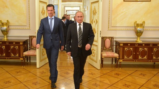President Assad alongside President Putin.