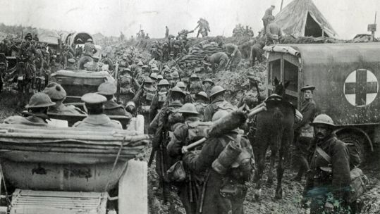 The Battle of the Somme started on July 1st 1916