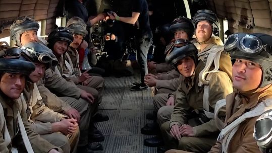 Behind the scenes of SAS Rogue Heroes CREDIT BEN SIMMONS