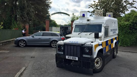 Belfast Golf Club Car Bomb