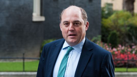 The Defence Secretary, Ben Wallace (Picture: PA).