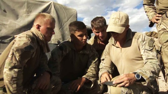 A Taste of Desert Life for 45 Commando