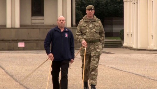 Pace Sticking: Blind Veterans March Into Competition