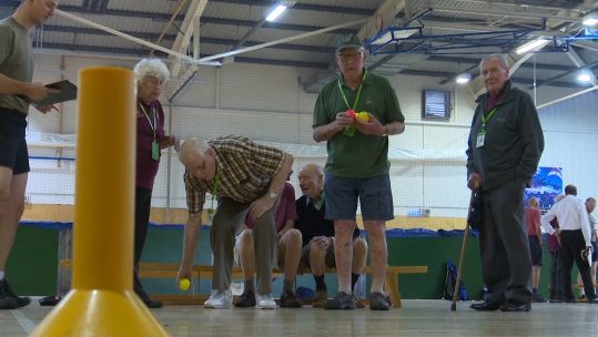 Blind Veterans at HMS Sultan Activity week