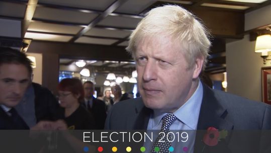 Boris Johnson 2019 General Election cover pic
